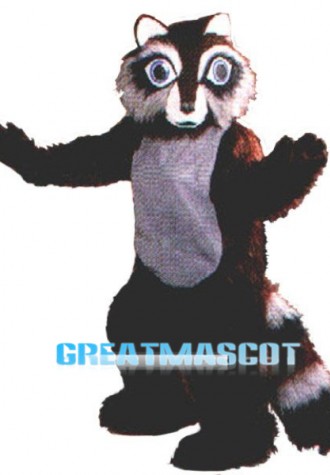 Raccoon Mascot Costume Free Shipping