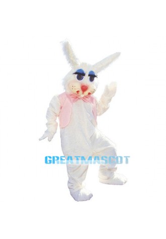 White Rabbit Lightweight Mascot Costume Free Shipping