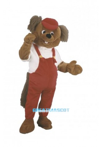 Cheap Beaver mascot Costume