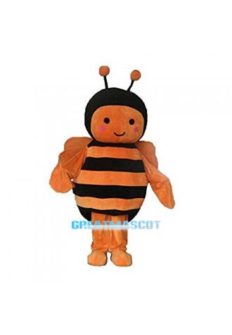 Orange Black Bee Christmas Halloween Mascot Costume