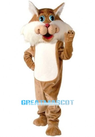 Wirey Wild Cat Mascot Costume