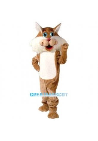 Wirey Wild Cat Mascot Costume