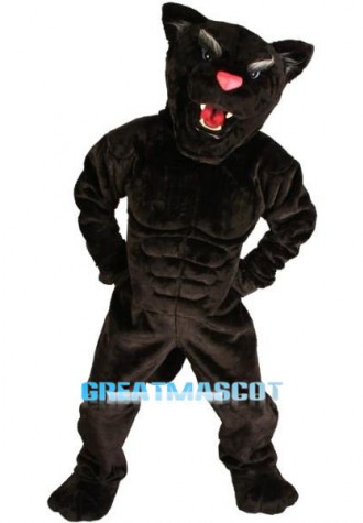 Panther Power Cat Mascot Costume