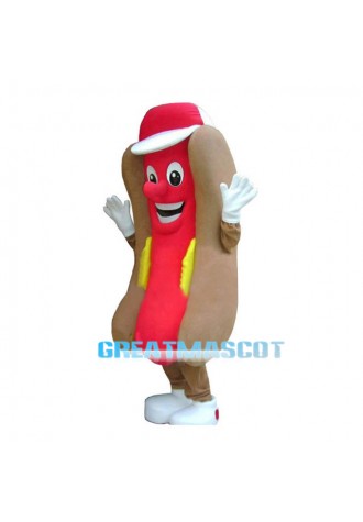 Hot Dog Fast Food Advertising Restaurant Mascot Costume