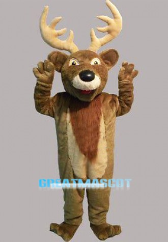 New Deer Adult Mascot Costume Free Shipping