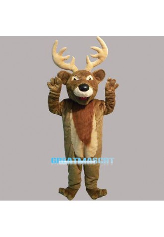 New Deer Adult Mascot Costume Free Shipping