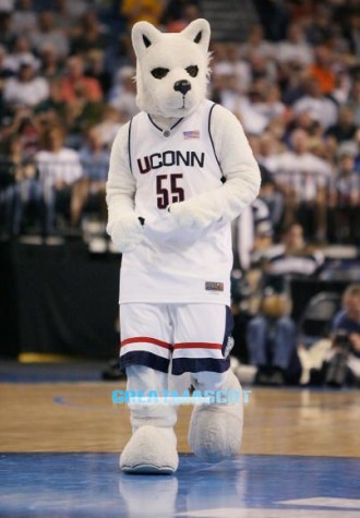 The Sports Husky Dog Mascot Costume