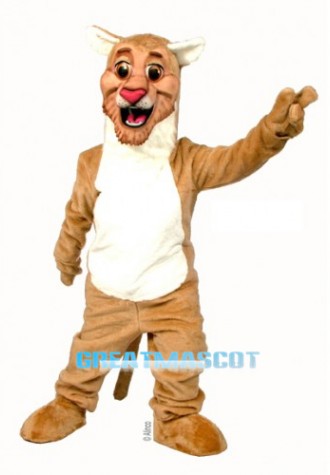 Happy Lion Mascot Costume