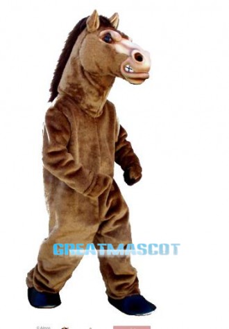 Fierce Stallion Horse Mascot Costume