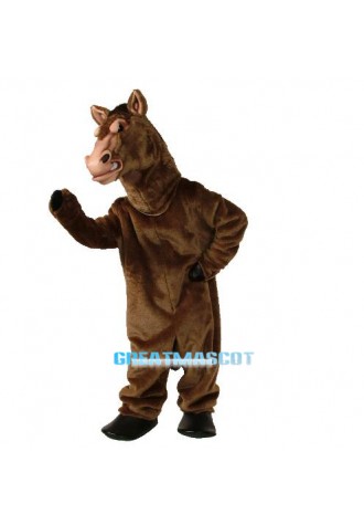 Fierce Stallion Horse Mascot Costume