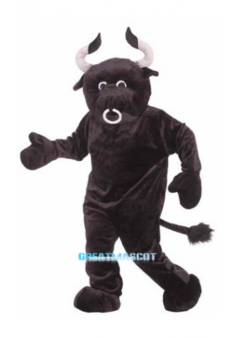 Adult DeluxePlush Bull Mascot Costume