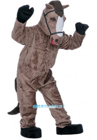 Adult Super Deluxe Horse Mascot Costume