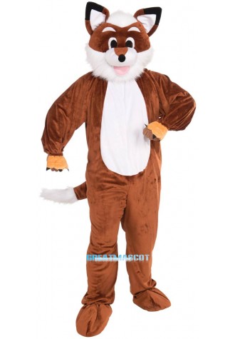 Adult Fox Mascot Costume
