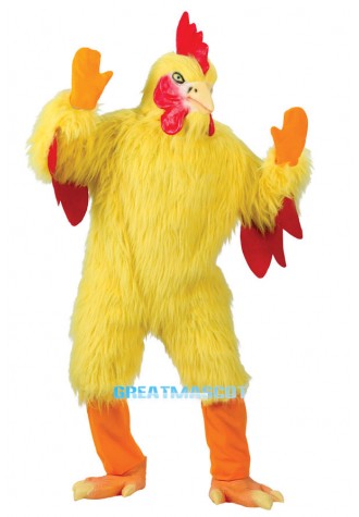 Funny Chicken Adult Mascot Costume