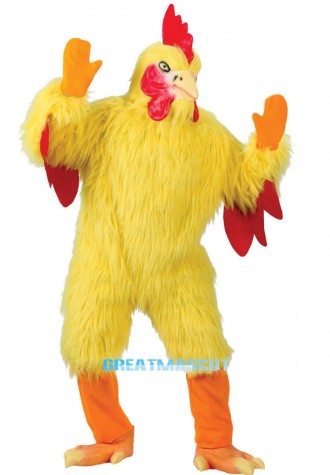 Funny Chicken Adult Mascot Costume