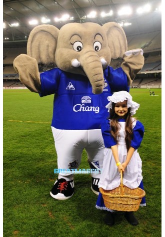 The Elephant Mascot Costumes Free Shipping