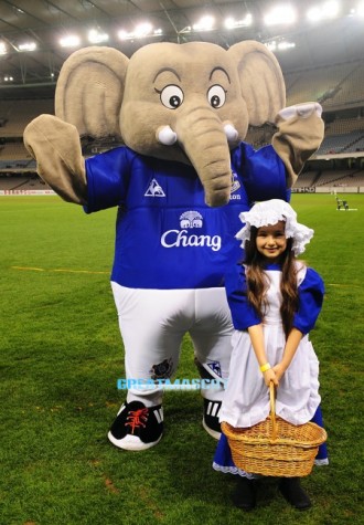 The Elephant Mascot Costumes Free Shipping