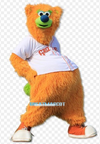 Parker Mascot Costume Free Shipping