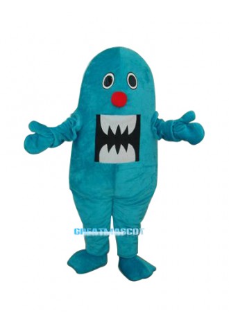 Blue Shark Mascot Adult Costume Free Shipping