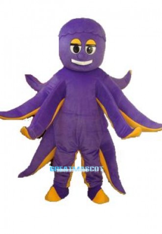 Octopus Mascot Adult Costume Free Shipping
