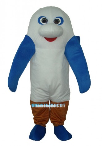 Sea Monster Mascot Adult Costume Free Shipping