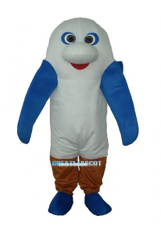 Sea Monster Mascot Adult Costume Free Shipping