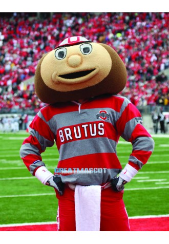Ohio State University Brutus Buckeye Mascot Costume