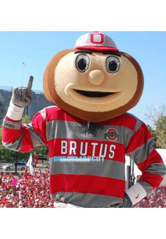 Ohio State University Brutus Buckeye Mascot Costume