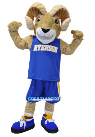 Ram Ryerson Mascot Costumes Sport Team Free Shipping