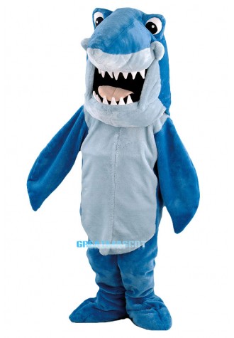 Cartoon Shark Mascot Costume Free Shipping