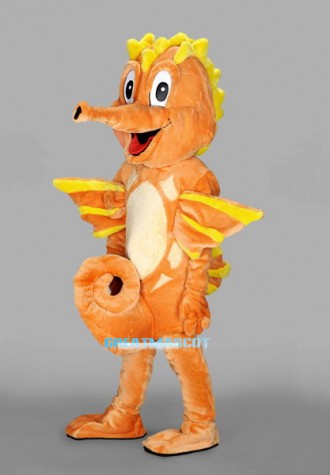 Seahorse Costume - Plush Mascot Free Shipping