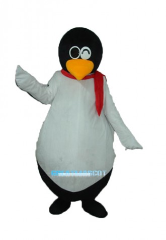 Penguin QQ Mascot Adult Costume Free Shipping