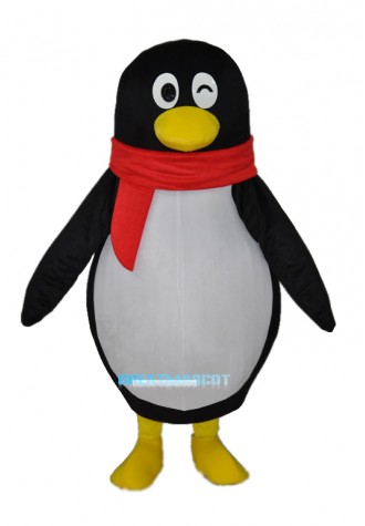 Cute little penguin Adult Mascot Costume Free Shipping