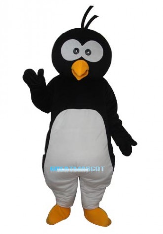 Round Head Penguin Mascot Adult Costume Free Shipping