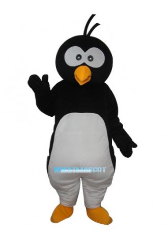 Round Head Penguin Mascot Adult Costume Free Shipping
