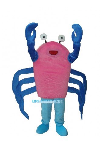 Crab Mascot Adult Costume Free Shipping