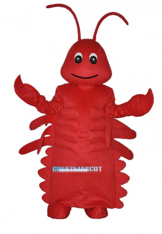 2nd Version Lobster Adult Mascot Costume Free Shipping