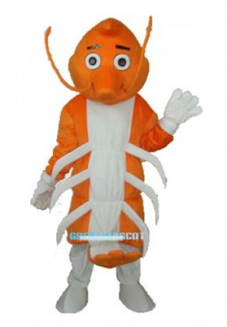 Long Moustache Lobster Mascot Adult Costume Free Shipping