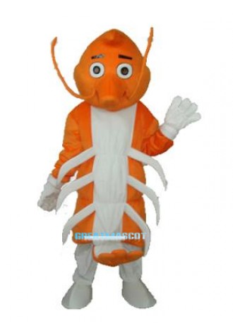 Long Moustache Lobster Mascot Adult Costume Free Shipping