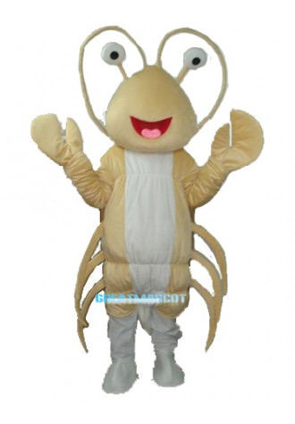 Light Yellow Long-Whiskered Lobster Free Shipping