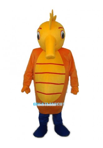 Sea Horse Mascot Adult Costume Free Shipping