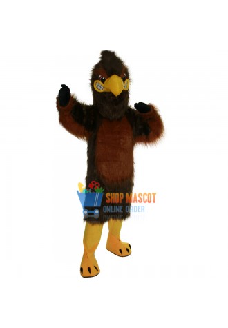 Cute Majestic Hawk Mascot Costume