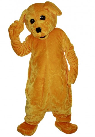 Brown Dog Mascot Costume