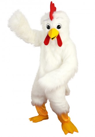 Funky Chicken Mascot Costume Adult Costume