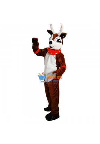 Reindeerw Bell Collar Cuffs Mascot Costume Adult Costume