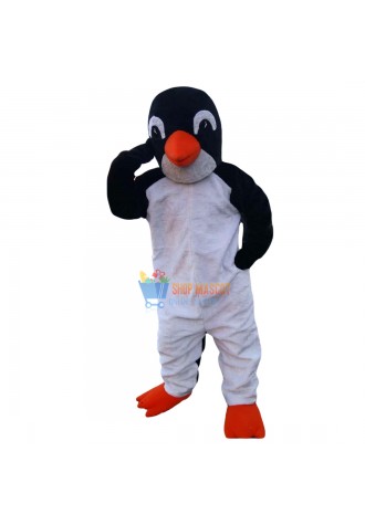 Plush Penguin Mascot Costume
