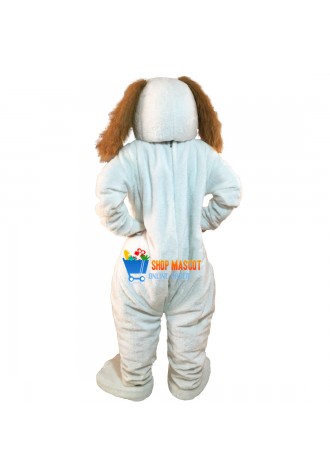 Plush Wizard Dog Mascot Costume