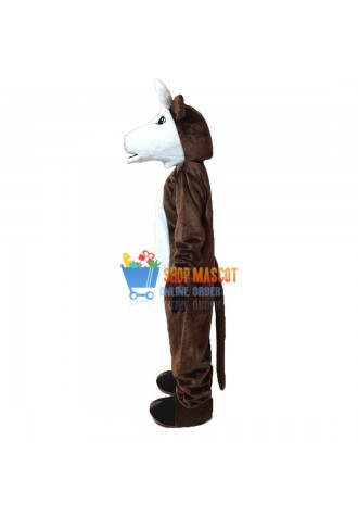 Cute Henry Hereford Cow Mascot Costume
