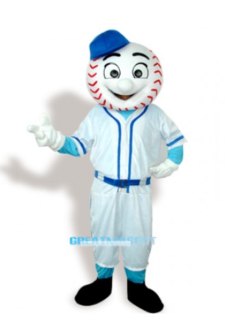 Baseball Man Adult Mascot Costume