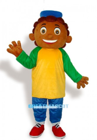 Pineapple Boy Adult Mascot Costume